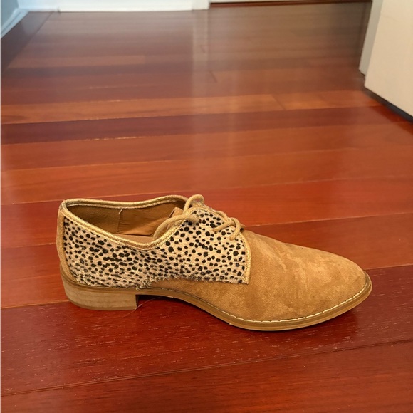 Vanessa Wu Leopard Oxfords - Picture 5 of 7